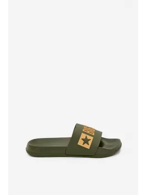 Мъжки чехли BIG STAR SS174360 GREEN Big Star Shoes