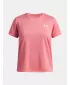 Тениска за момиче UNDER ARMOUR UA TECH SSC 6005138-600 РОЗОВО