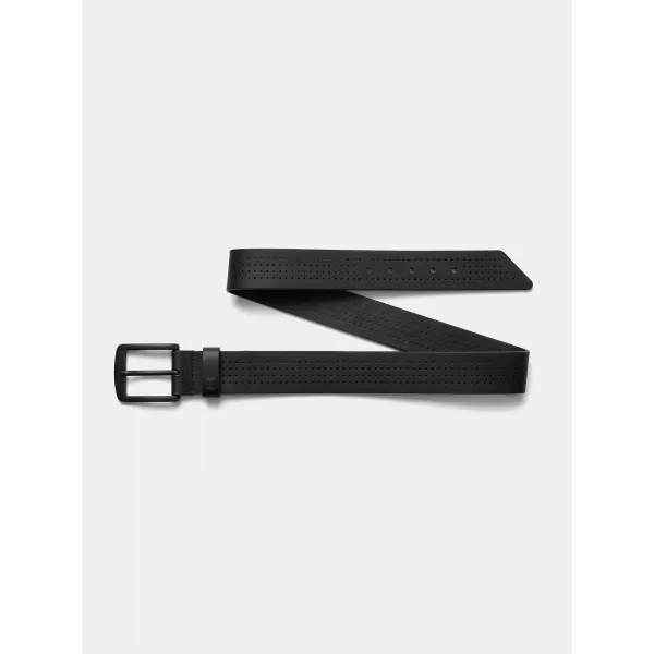  Мъжки колан UNDER ARMOUR M DRIVE PU BELT 1389942-001 ЧЕРЕН 