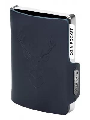 Портфейл MONDRAGHI Silhouette Modern Deer СИНЬО