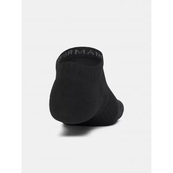  Чорапи UNDER ARMOUR PERFORMANCE COTTON 3PK NS 6009683-008 ЧЕРЕН 