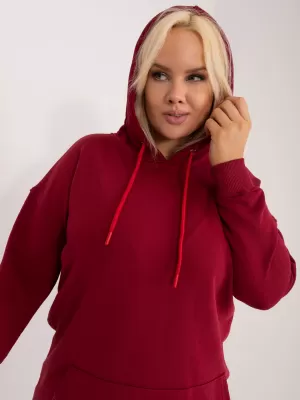 Дамски суичър BASIC FEEL GOOD RV-BL-6338.19X БОРДО