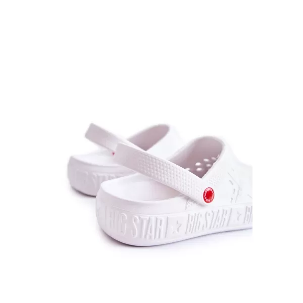  Мъжки чехли BIG STAR II175003 WHITE Big Star Shoes 