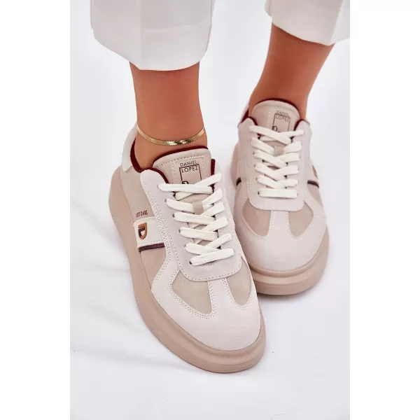  Дамски маратонки LOPEZ JUST DARE SS2D4003 BEIGE Daniel Lopez Just Dare 