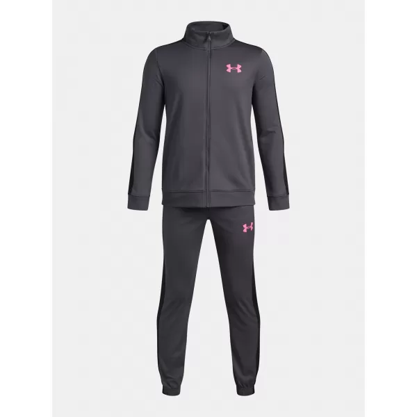  Комплект за момчета UNDER ARMOUR UA RIVAL KNIT TRACK SUIT 1363290-025 СИВО 