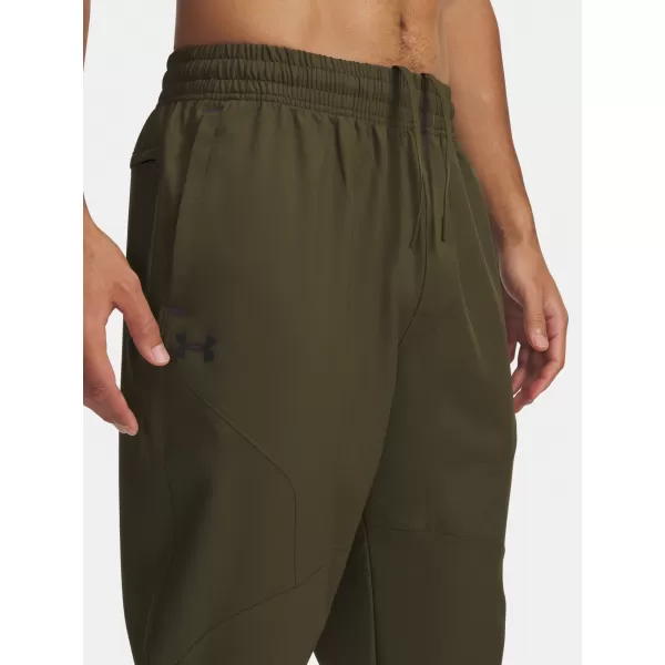  Мъжки спортен панталон UNDER ARMOUR UA UNSTOPPABLE TAPERED PANTS 6003861-308 ЗЕЛЕНО 