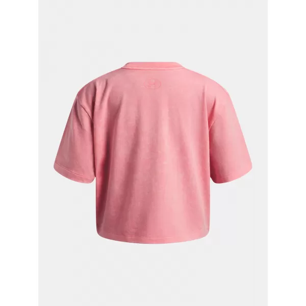  Тениска за момиче UNDER ARMOUR UA G RIVAL WASH SS 6011673-600 РОЗОВО 