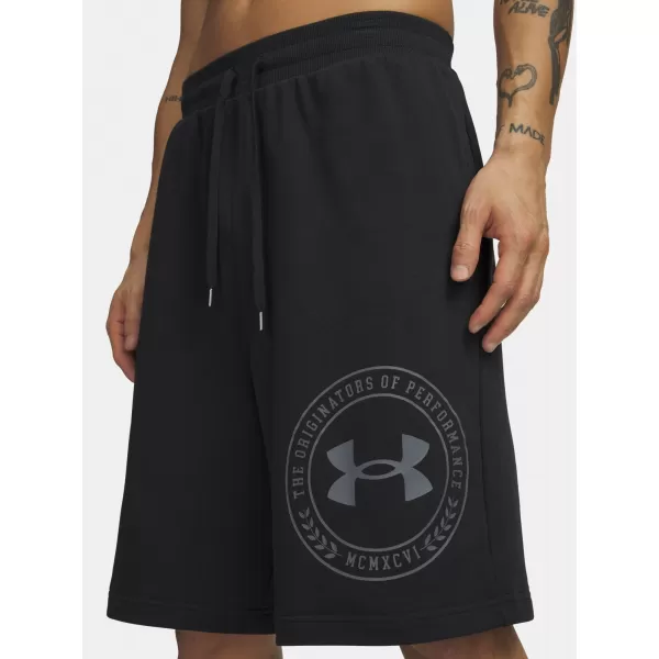  Мъжки шорти UNDER ARMOUR RIVAL LW GRAPHIC SHORTS 6014689-001 ЧЕРЕН 