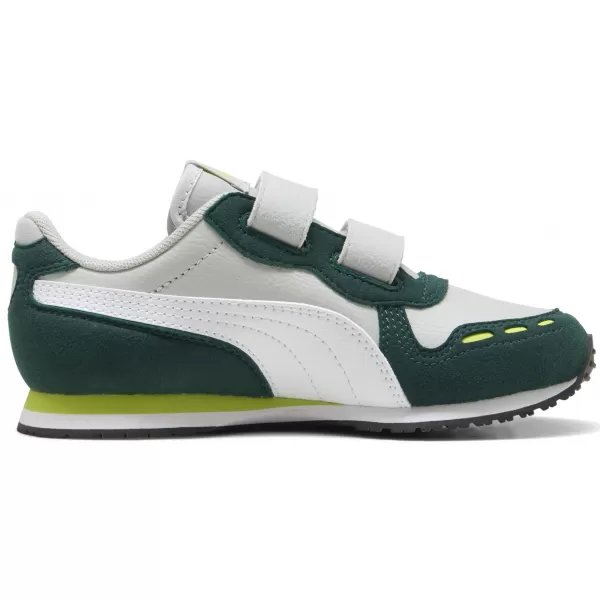  Детски обувки PUMA CABANA RACER SL 20 V PS 383730-19 СВЕТЛО СИВО/БЯЛО/ТЪМНО МИРТА 