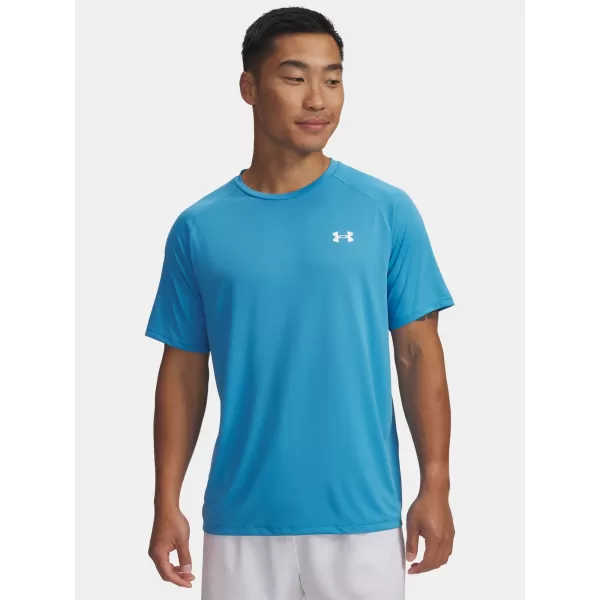  Мъжка тениска UNDER ARMOUR UA TECH 2.0 SS TEE СИНЬО 