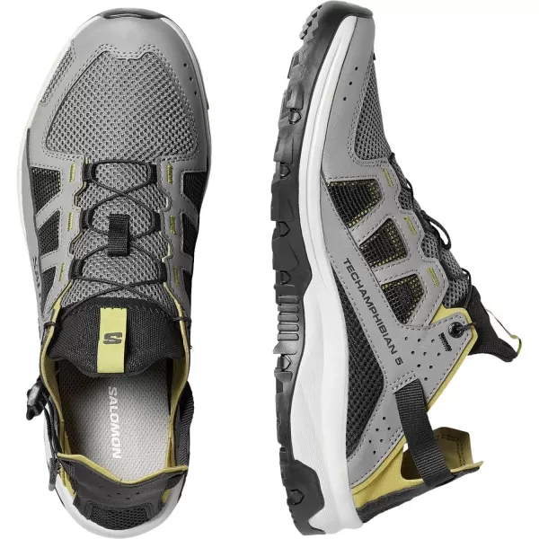  Мъжки обувки SALOMON TECHAMPHIBIAN 5 L49227700 CASTLERROCK/ВЪРБА/ЧЕРНА 
