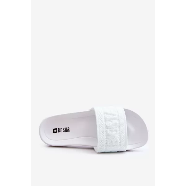  Дамски чехли BIG STAR LL274A159 WHITE Big Star Shoes 