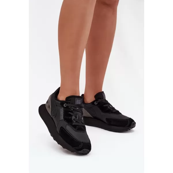  Дамски маратонки BIG STAR OO274562 BLACK Big Star Shoes 
