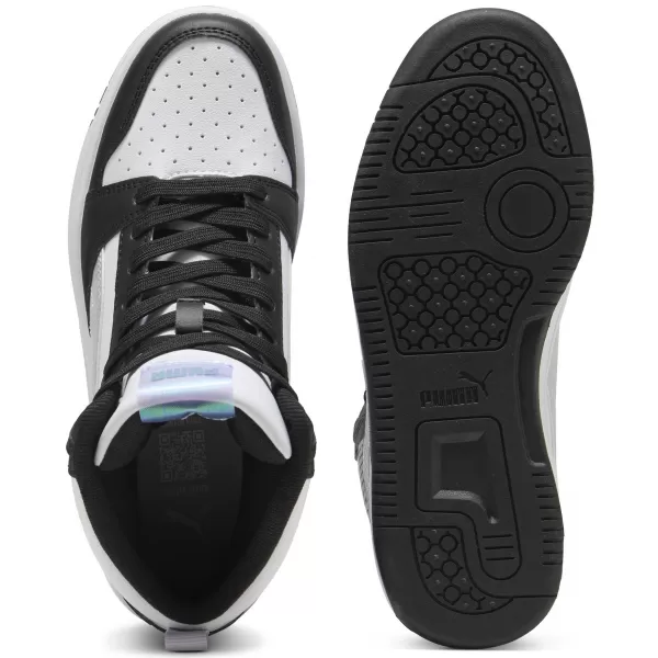  Дамски обувки PUMA REBOUNDV6MIDSPACEBELLEJR 402768-02 PUMA BLACK/LILAC CRUSH/WHITE 