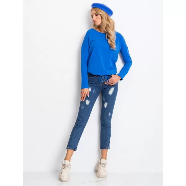  Дамска блуза BASIC FEEL GOOD RV-BZ-5122.10P ТЪМНО СИНЬО 