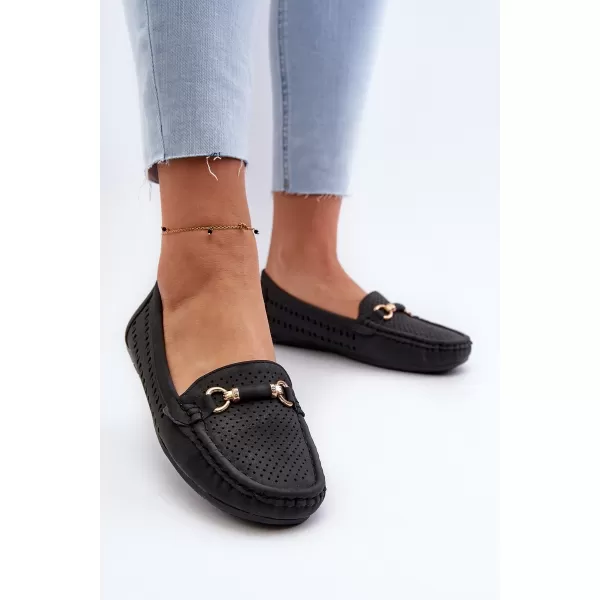  Дамски мокасини BOTO RASIRNA 31619 NERO 