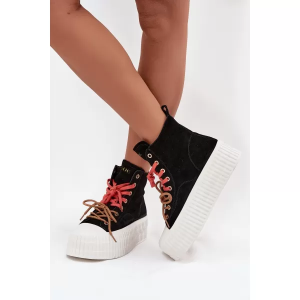  Дамски обувки GOE SS2N4046 ЧЕРЕН 