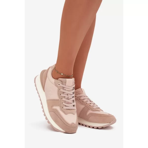  Дамски маратонки BIG STAR OO274521 BEIGE Big Star Shoes 