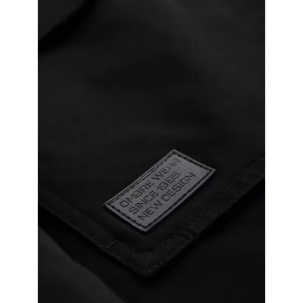  Мъжко палто OMBRE OM-JAPJ-0316 ЧЕРЕН 
