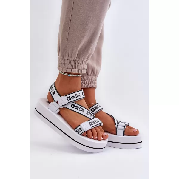  Дамски обувки BIG STAR NN274A526 WHITE Big Star Shoes 