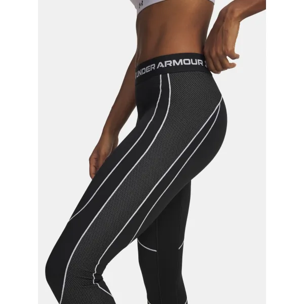  Дамски клин UNDER ARMOUR UA COLDGEAR TEXTURED LEGGING 6003997-003 ЧЕРЕН 