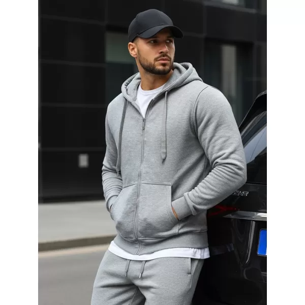  Мъжки суичър DSTREET BX2412 СВЕТЛО СИВО 
