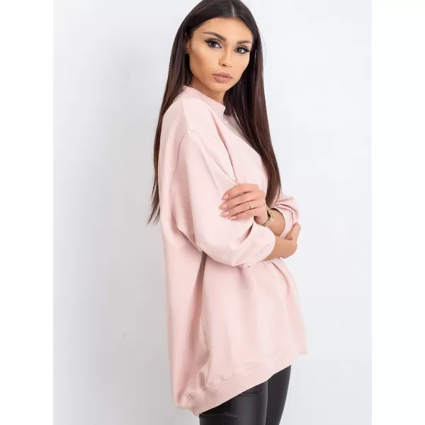  Дамски суичър BASIC FEEL GOOD RV-BL-5185.93P ЯРКО РОЗОВО 