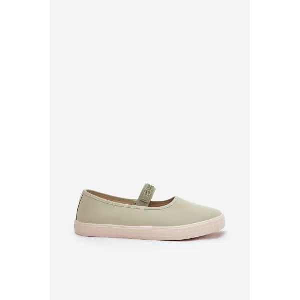  Дамски маратонки BIG STAR NN274604 GREEN Big Star Shoes 