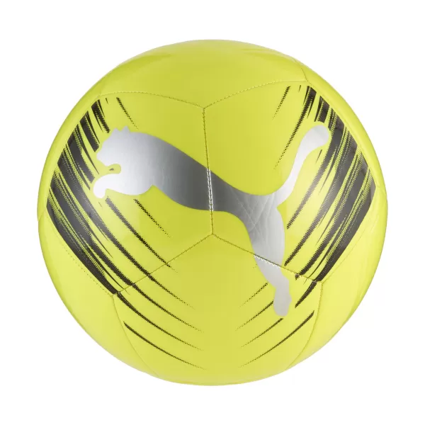  Тренировъчна топка PUMA ATTACANTO GRAPHIC BALL 084739_05 FLURO YELLOW PES/ FLURO ЖЪЛТО КУЧЕ/ЧЕРНА ПУМА 