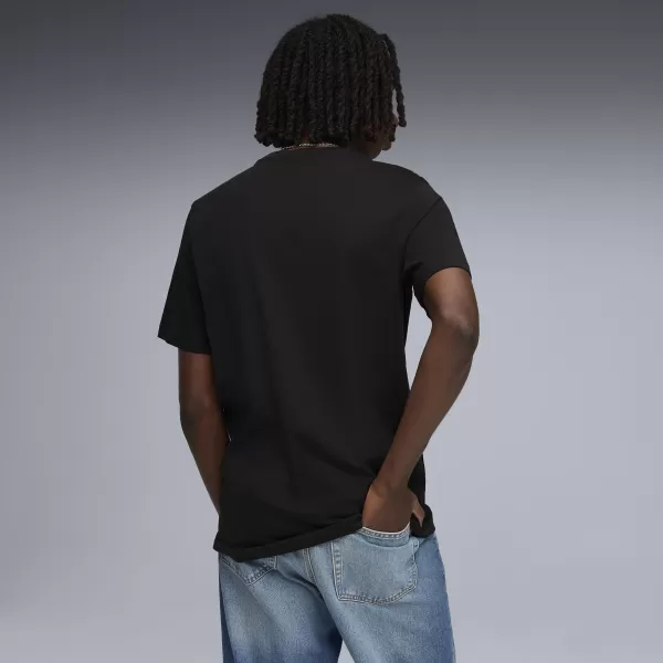  Мъжка тениска PUMA GRAPHIC TEE 691786_01 ПУМА ЧЕРНА 