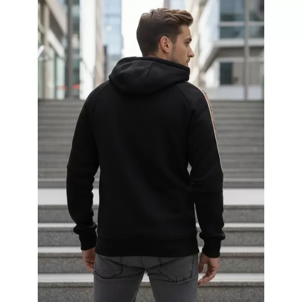  Мъжки суичър DSTREET BX5941 ЧЕРЕН 