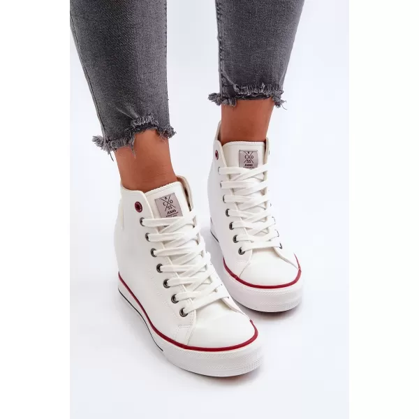  Дамски маратонки CROSS NN2R4004 WHITE Cross Jeans 