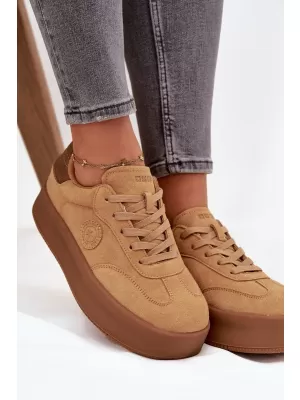Дамски маратонки BIG STAR SS274762 BROWN/BEIGE Big Star Shoes