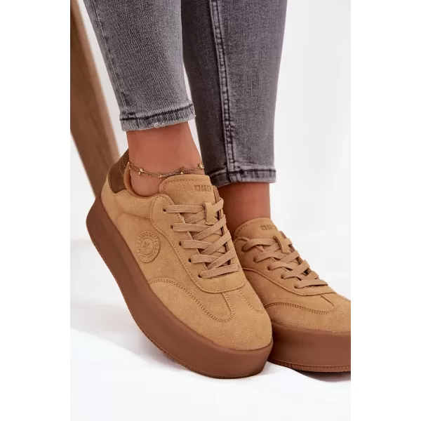  Дамски маратонки BIG STAR SS274762 BROWN/BEIGE Big Star Shoes 