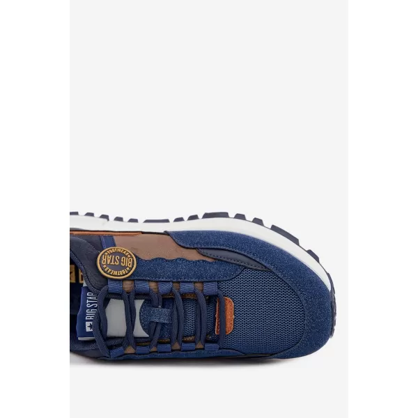  Мъжки кецове BIG STAR RR174279 BLUE Big Star Shoes 