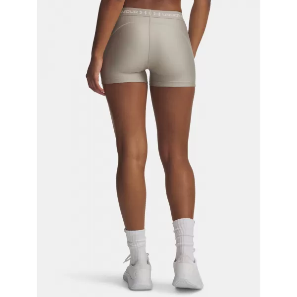  Дамски шорти UNDER ARMOUR HEATGEAR SHORTY 6010725-203 КАФЯВО 