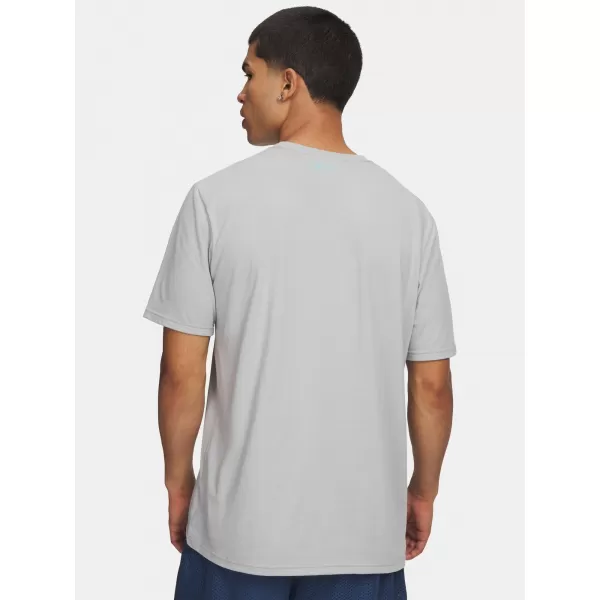  Мъжка тениска UNDER ARMOUR UA M WM LOCKER TAG SS 6012778-011 СИВО 