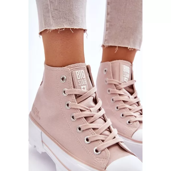  Дамски маратонки BIG STAR LL274157 NUDE Big Star Shoes 