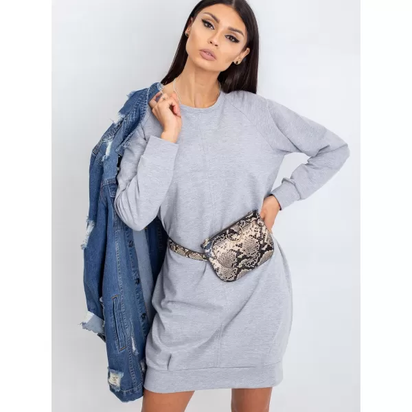  Рокля BASIC FEEL GOOD RV-TU-5184.93P СИВО 