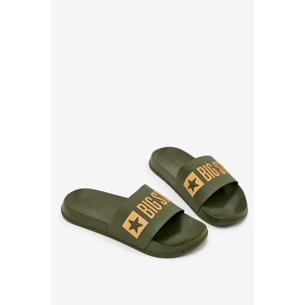  Мъжки чехли BIG STAR SS174360 GREEN Big Star Shoes 