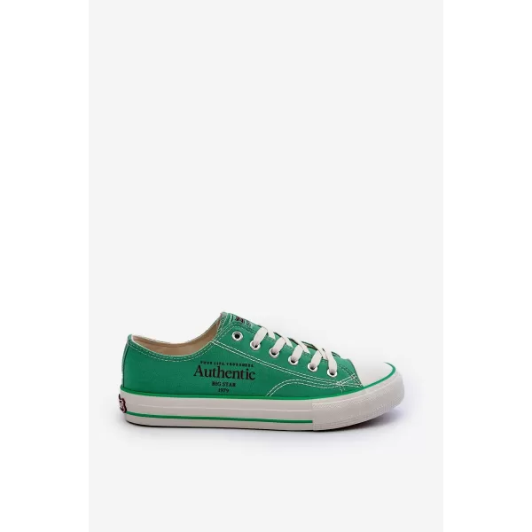  Мъжки кецове BIG STAR NN174062 GREEN Big Star Shoes 