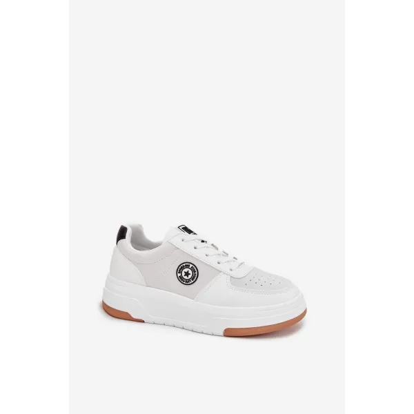  Дамски маратонки BIG STAR RR274572 WHITE Big Star Shoes 