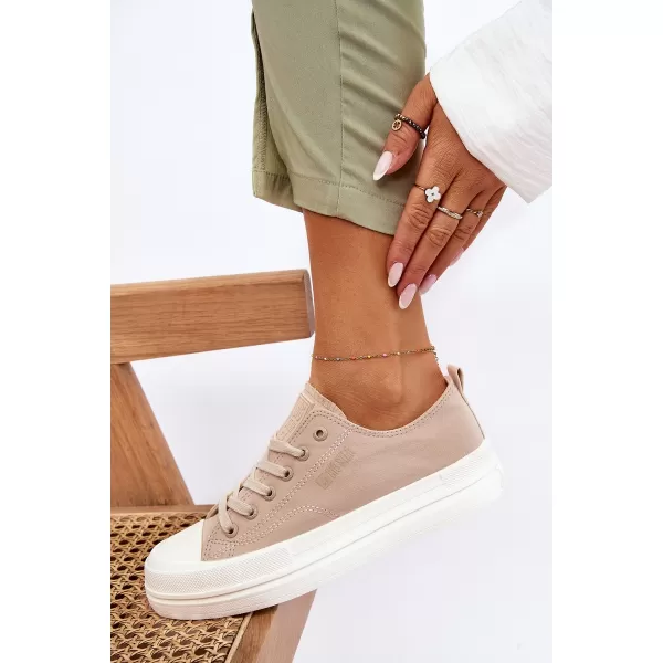  Дамски маратонки BIG STAR LL274969 BEIGE Big Star Shoes 