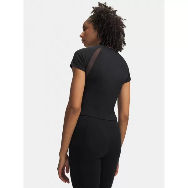  Дамска тениска UNDER ARMOUR MOTION MESH SS 6011045-001 ЧЕРЕН 