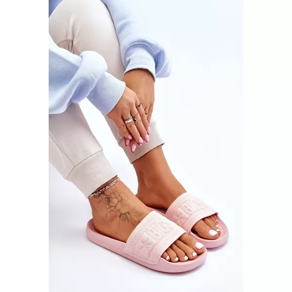  Дамски чехли BIG STAR LL274A157 PINK Big Star Shoes 