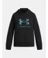 Суичър за момиче UNDER ARMOUR UA RIVAL FLC SHIMMER HDY 6004118-005 ЧЕРЕН