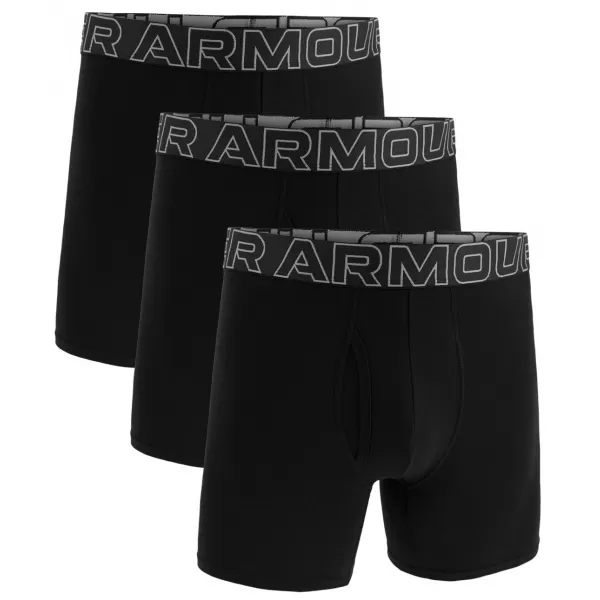  Мъжки боксерки UNDER ARMOUR M UA PERF COTTON 3IN ЧЕРЕН 