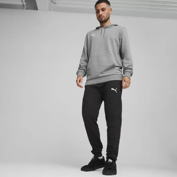  Мъжки суичър PUMA TEAMGOAL CASUALS HOODY 658618_33 СРЕДНО СИВ ПИРЕН/БЯЛ 