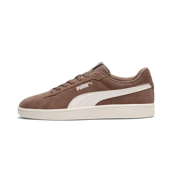  Дамски обувки PUMA SMASH 3.0 390984 НАПЪЛНО КАФЯВО/ТОПЛО БЯЛО 