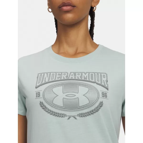  Дамска тениска UNDER ARMOUR W VARSITY SS 6010592-477 СИНЬО 